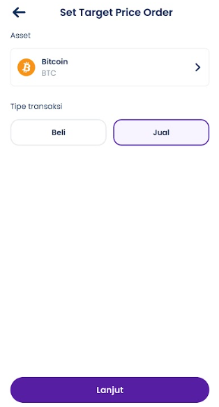 How to create Target Price Order for Sell transaction? – EN